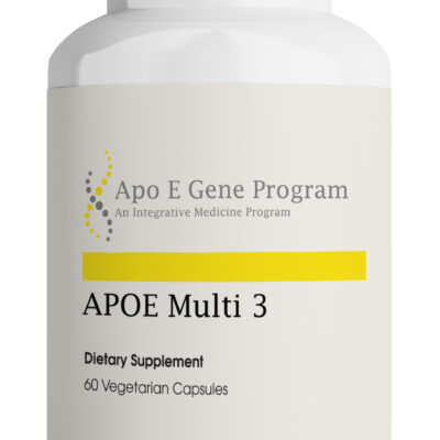 APOE 3 Multi vitamin without iron bottle