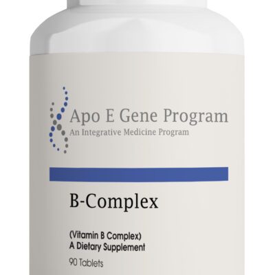 B Complex bottle front