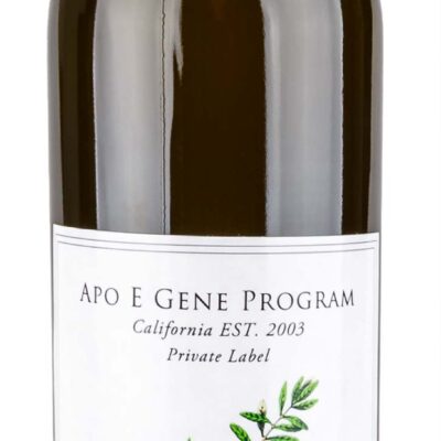 Organic Arbequina Extra Virgin Olive Oil bottle front